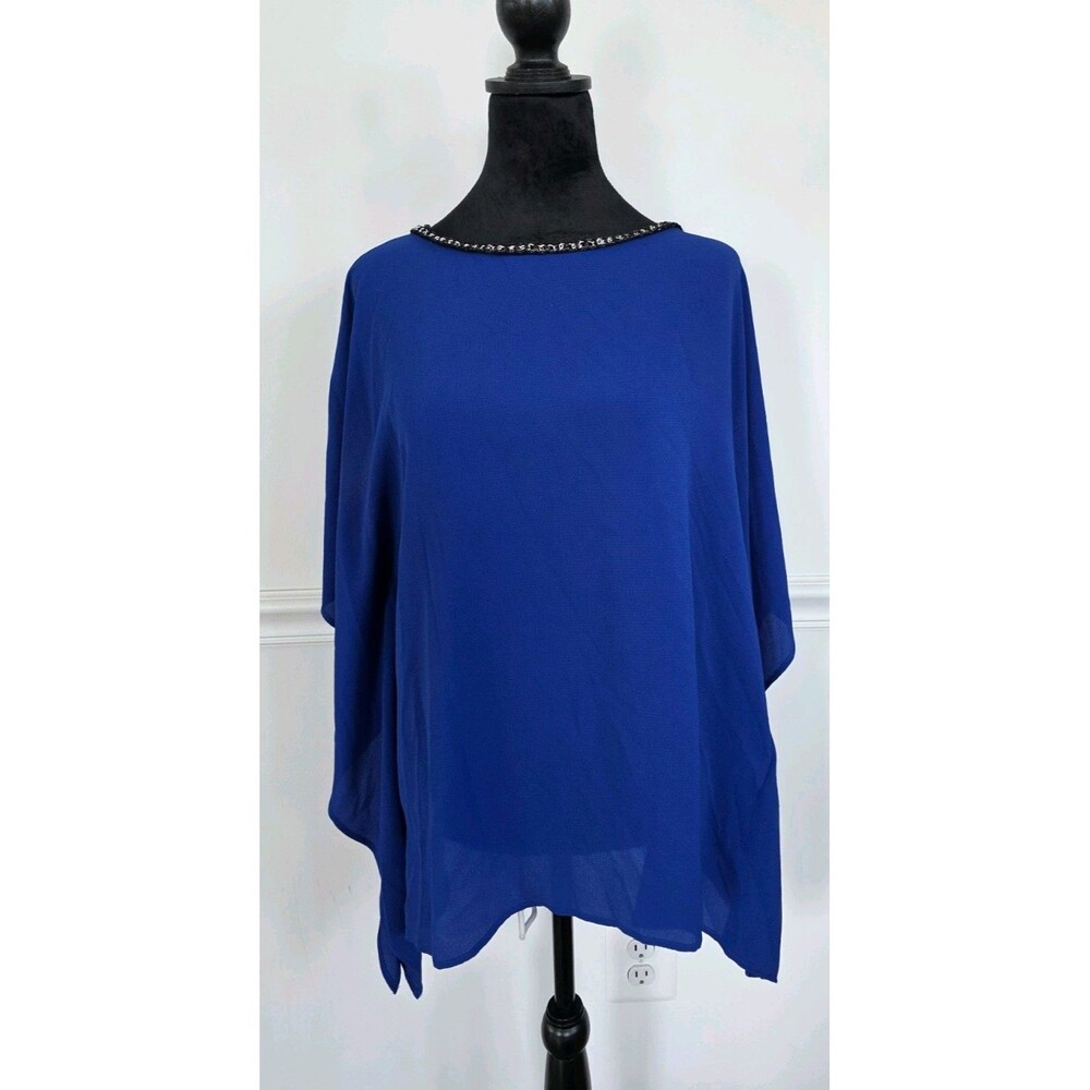 Michael Kors Blue Women's Cover-Up Size S/M